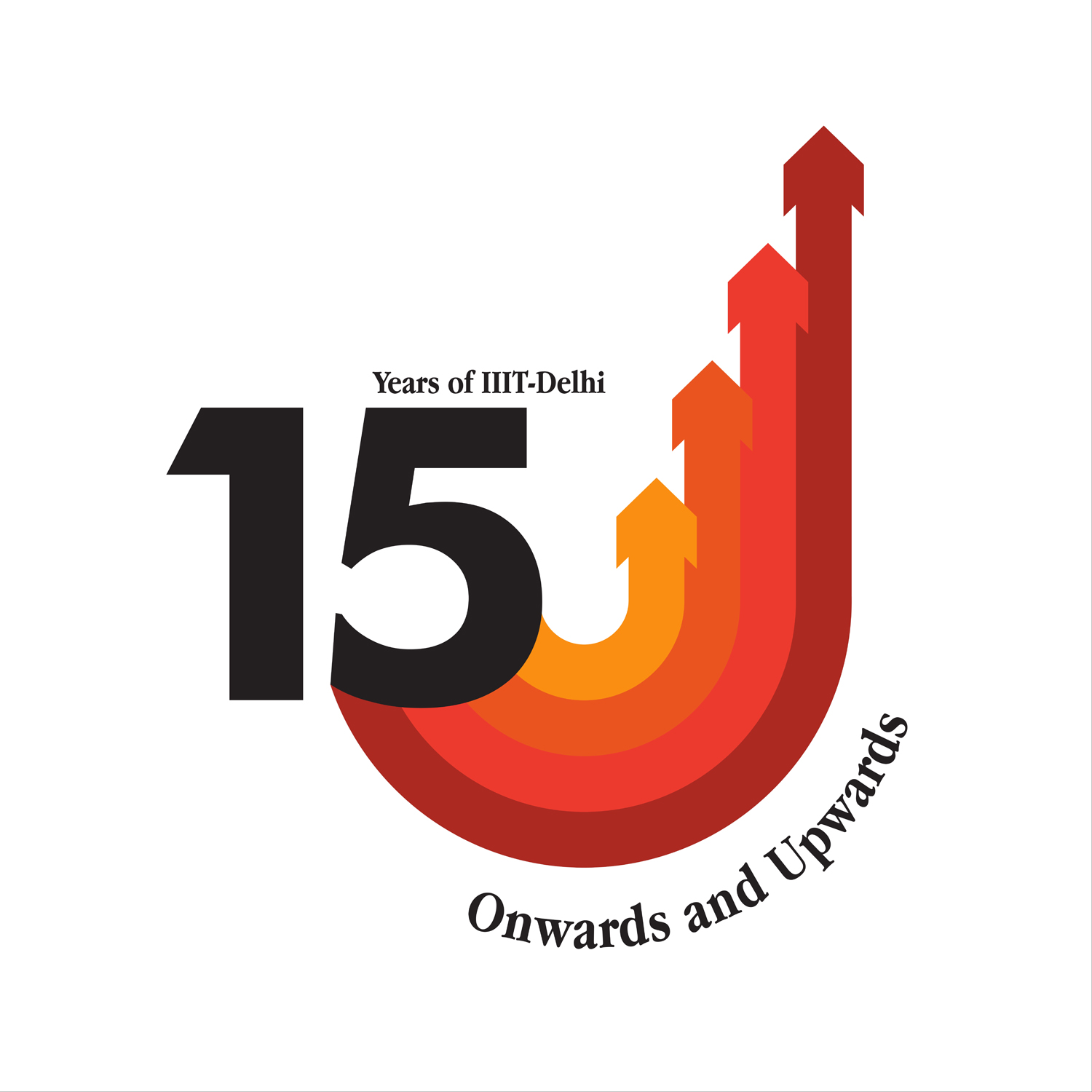 15YRS IIITD Logo